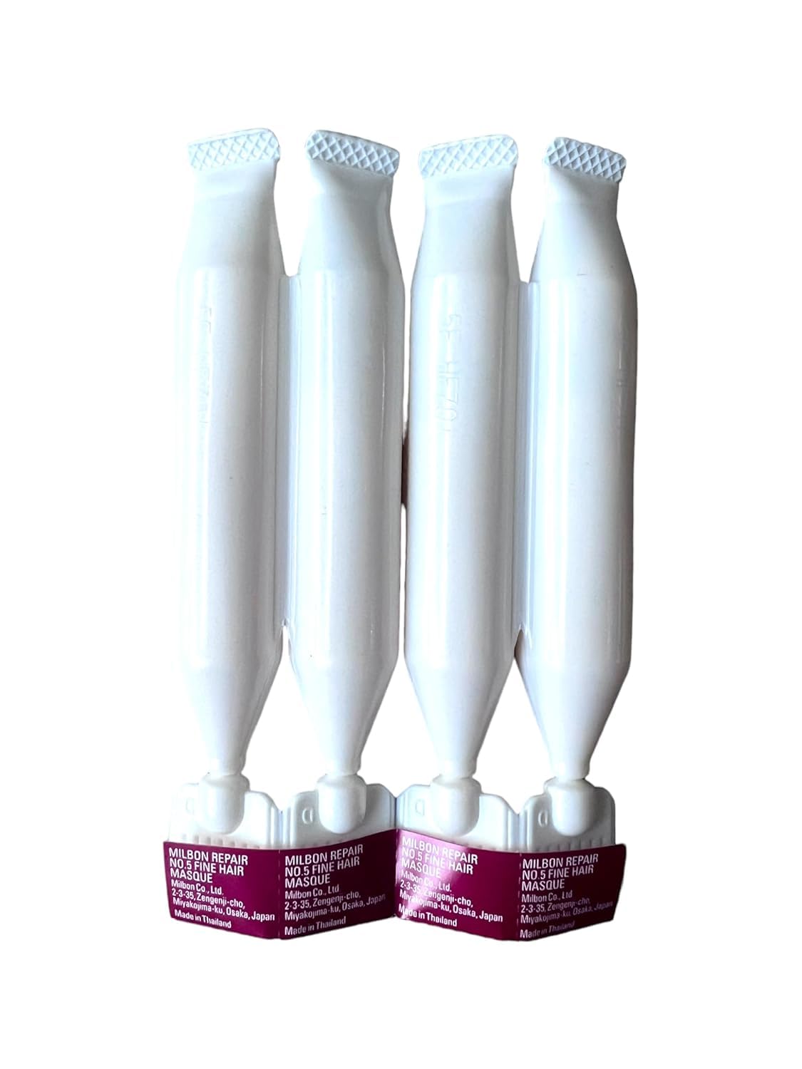 Milbon Repair No. 5 weekly booster for Fine Hair Masque 4 x 0.3 Fl. Oz.