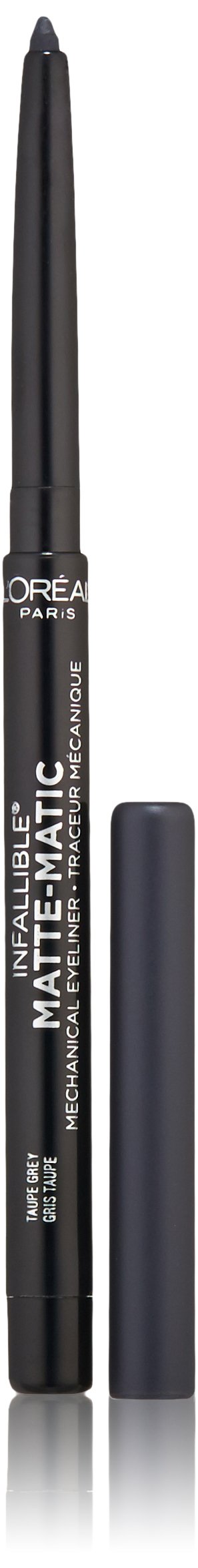 L'Oréal Paris Infallible Matte-Matic Mechanical Eyeliner, Taupe Grey, 0.01 oz.