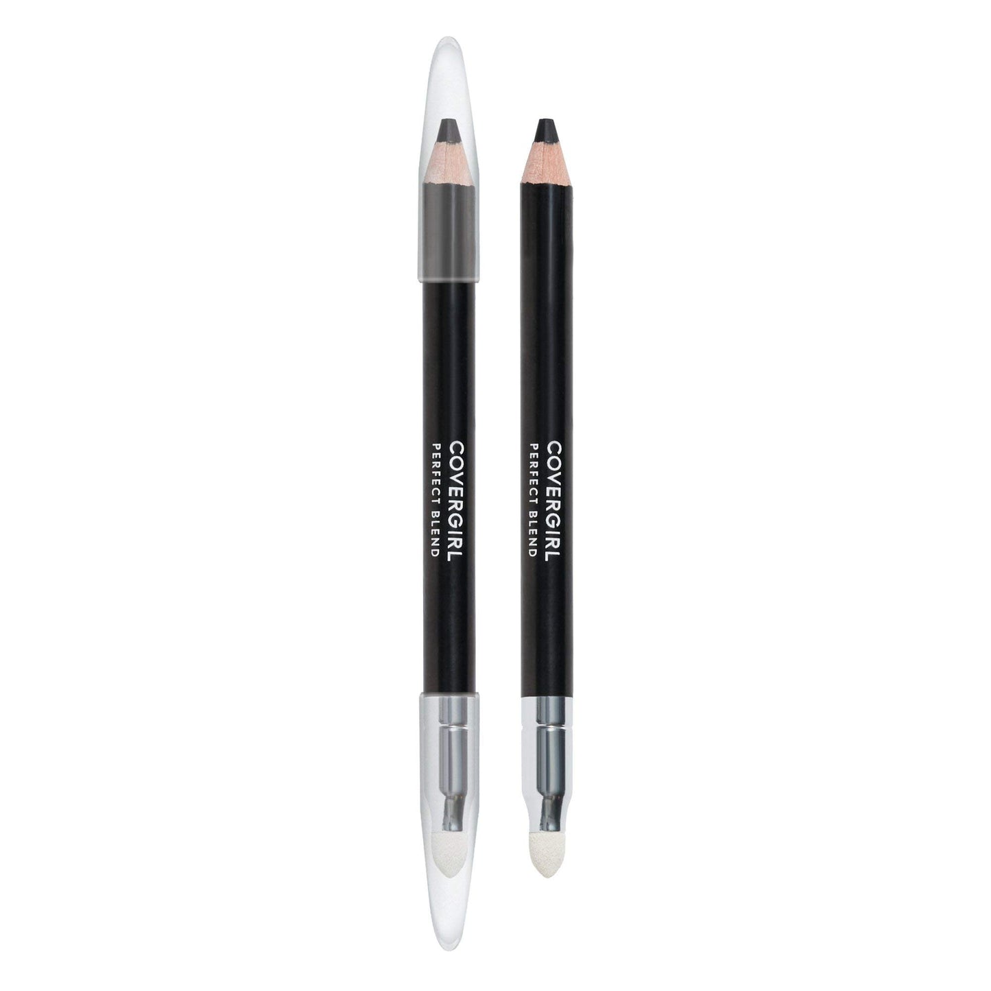 CoverGirl Perfect Blend Eye Pencil, Basic Black [100], 0.03 oz (Pack of 7)