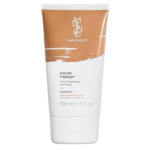 Madison Reed Color Therapy, Dorato, Color Depositing Hair Mask & Deep Conditioning Treatment, Intensely Hydrating, Refreshes Color & Tone, Keratin Beauty & Personal Care Madison Reed