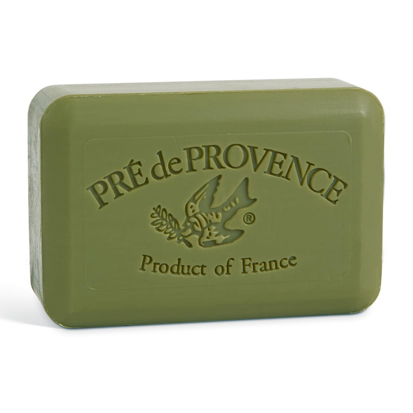 Pre de Provence Artisanal Soap Bar, Enriched with Organic Shea Butter, Natural French Skincare, Quad Milled for Rich Smooth Lather, 8.8 Ounce, Olive