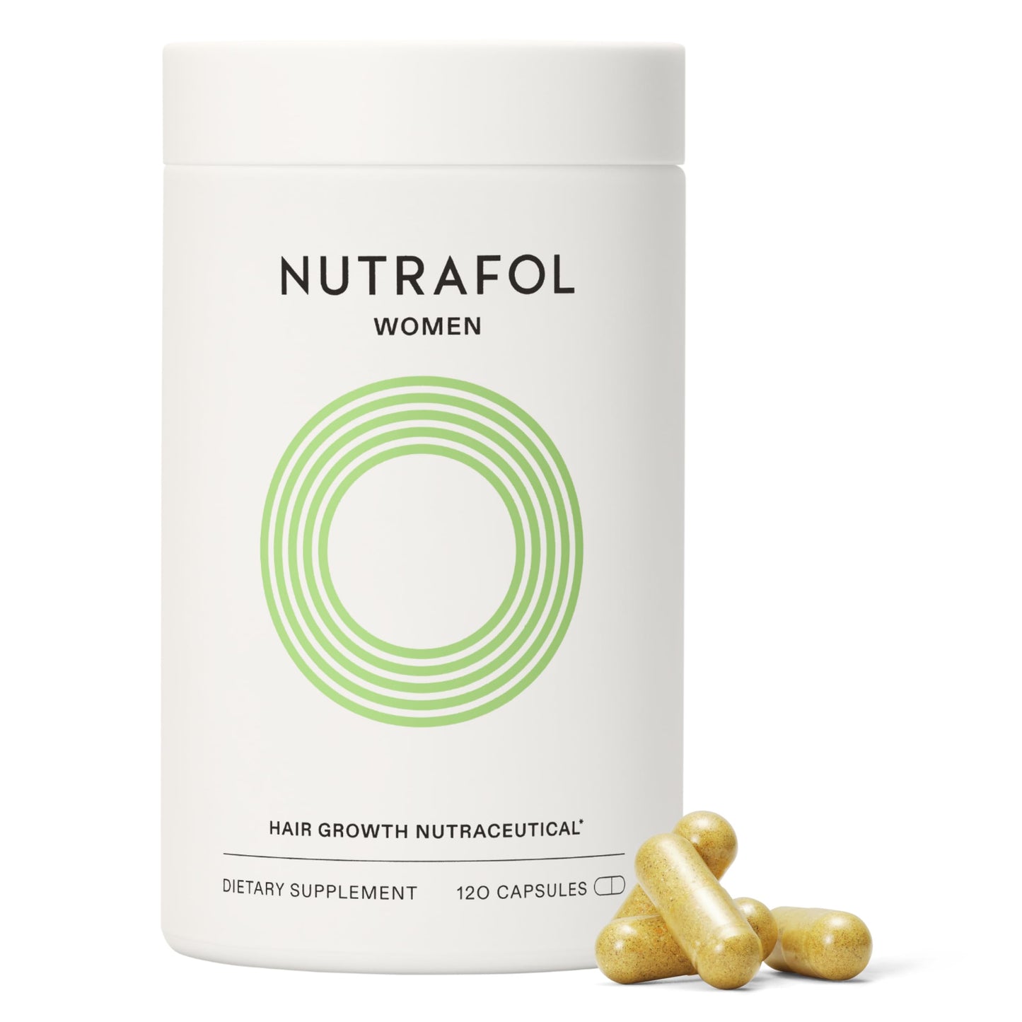Nutrafol Women's Hair Growth Supplements, Ages 18-44, Clinically Proven for Visibly Thicker and Stronger Hair