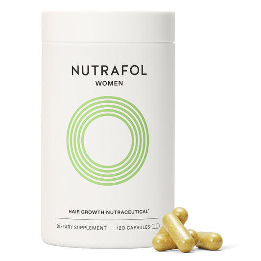 Nutrafol Women's Hair Growth Supplements, Ages 18-44, Clinically Proven for Visibly Thicker and Stronger Hair