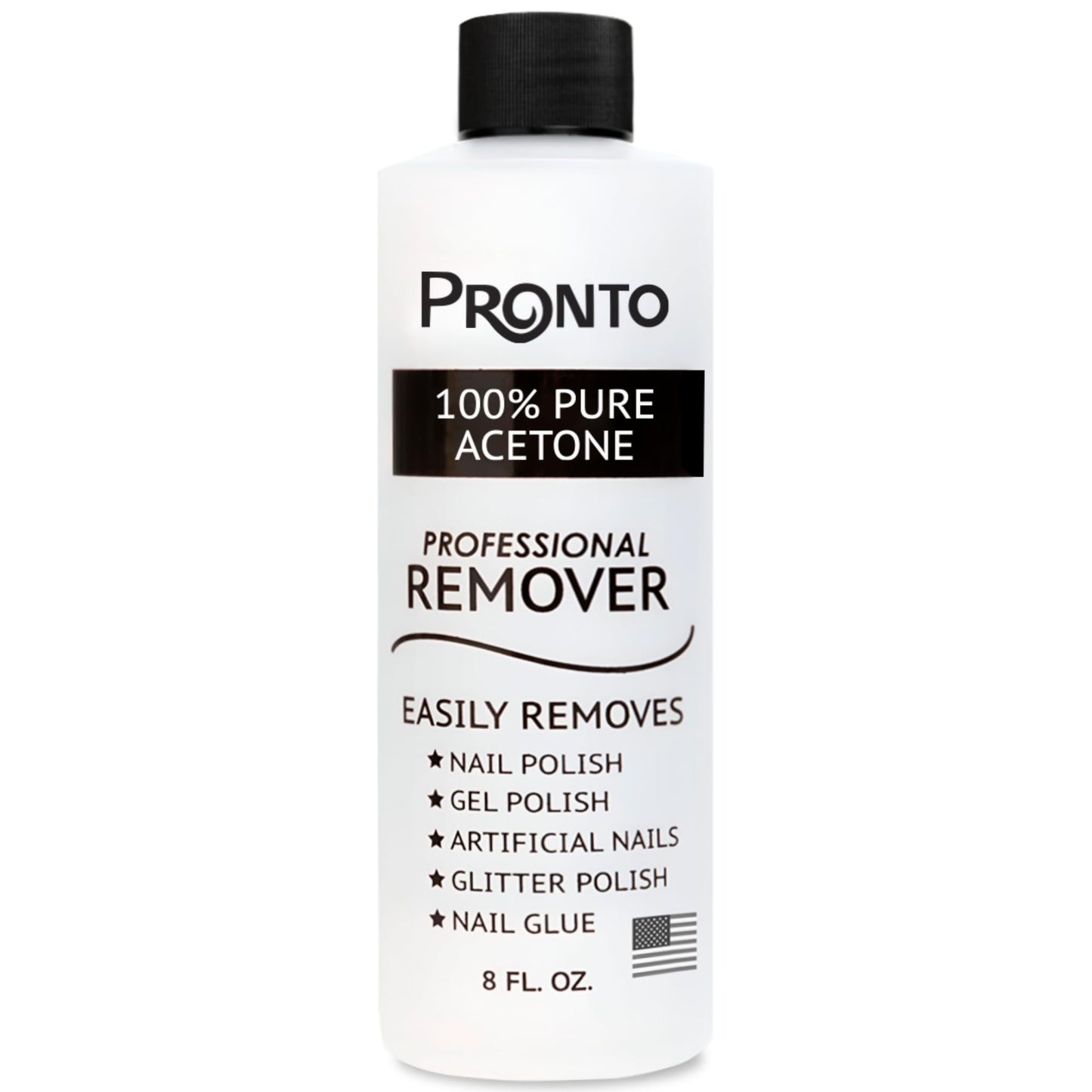Pronto 100% Acetone Gel Nail Polish Remover for Nails | Removal of Glue, Acrylic & Dip | 4 Fl Oz Beauty and Personal Care Pronto Default Title