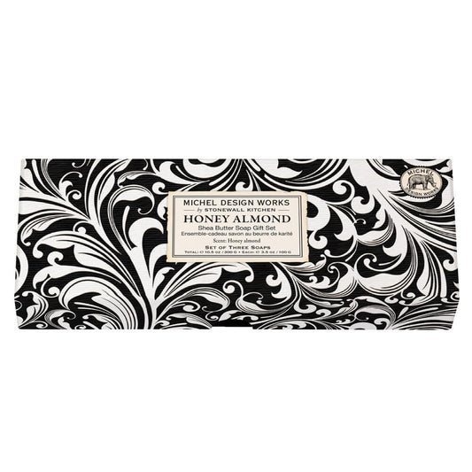 Michel Design Works Honey Almond Soap Gift Set (857182) Beauty & Personal Care Michel Design Works