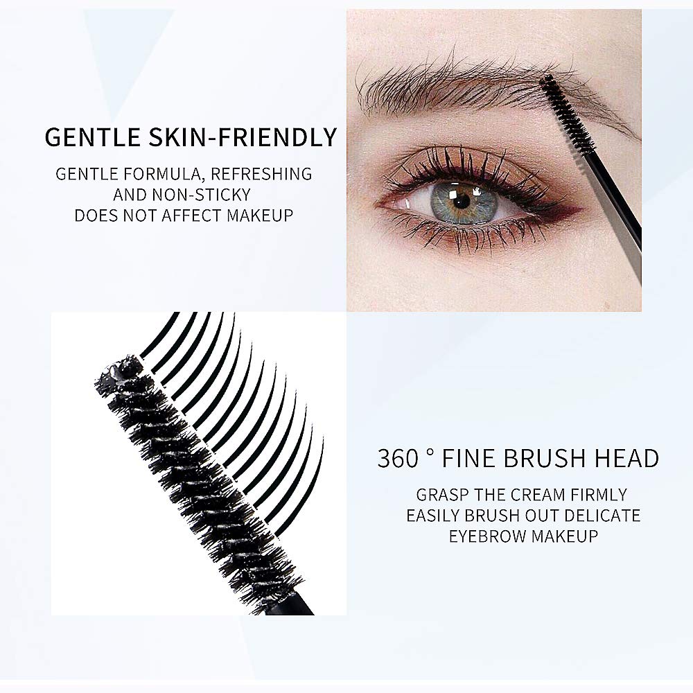 DAGEDA Clear Eyebrow Setting Gel, 2 Pack Brow Fix Gel, Waterproof And Sweat-Proof Eyebrow Repair Liquid Brows Styling Beauty Salon Home Use Makeup
