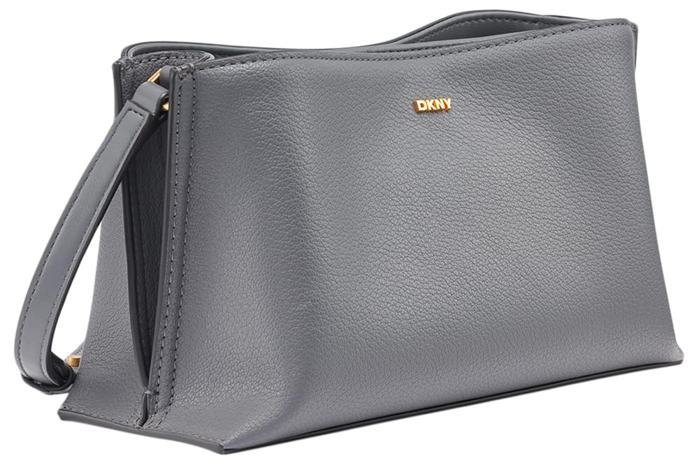 DKNY Women's Alya Crossbody Handbag, Dark Grey