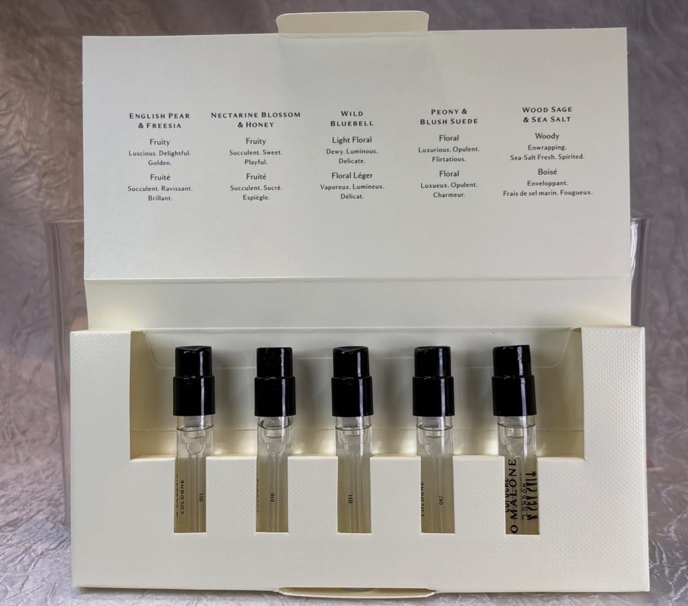 Jo Malone Cologne Vials Signature Scents Women Perfume and Creme Gift Set