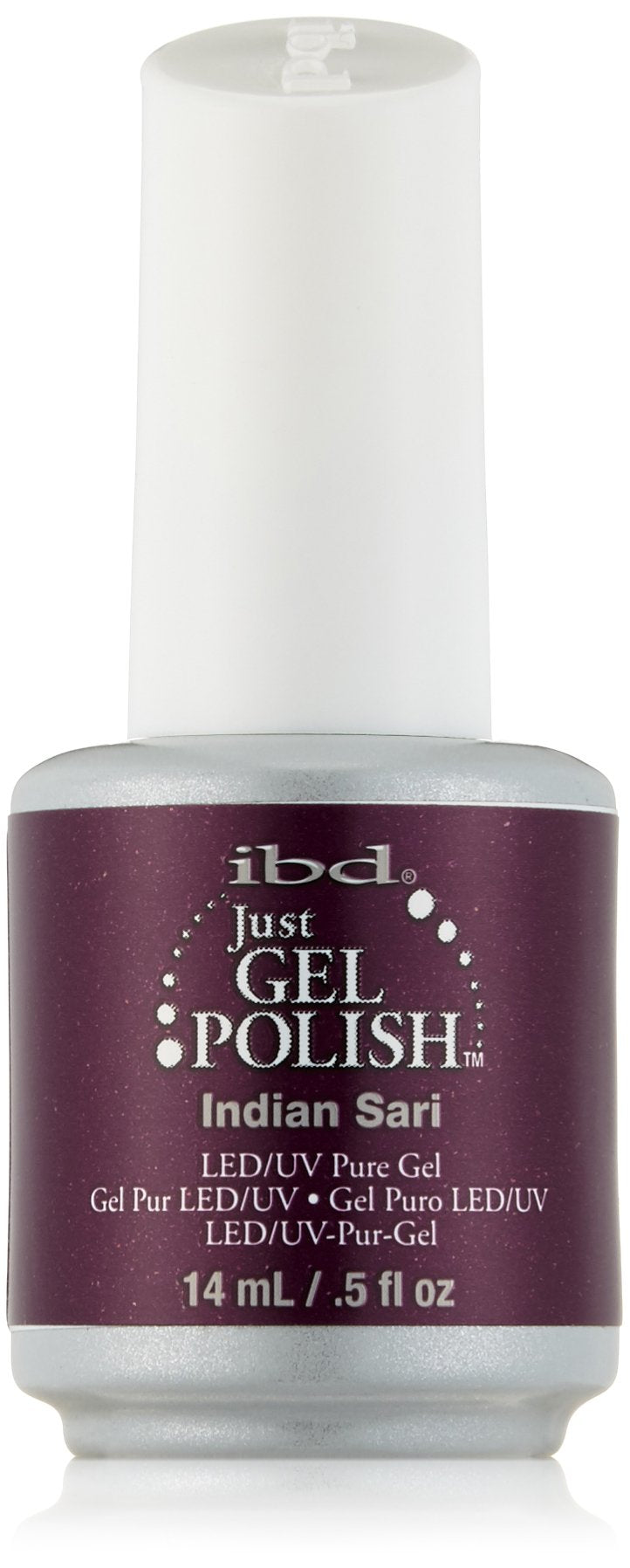 IBD Just Gel Nail Polish, Indian Sari, 0.5 Fluid Ounce Beauty & Personal Care IBD