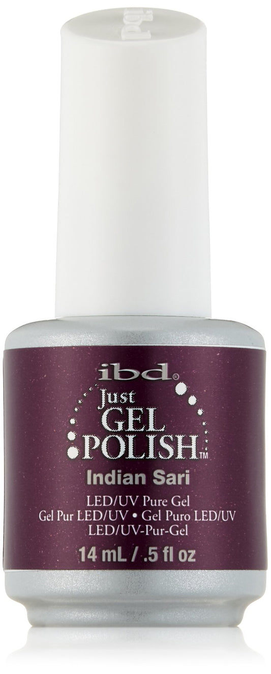 IBD Just Gel Nail Polish, Indian Sari, 0.5 Fluid Ounce Beauty & Personal Care IBD