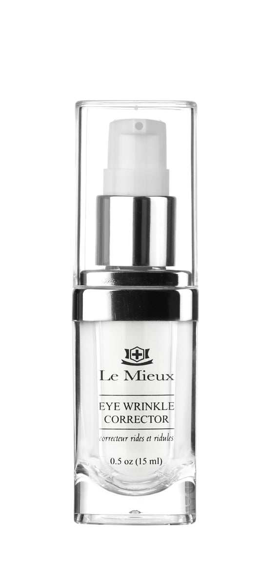 Le Mieux Eye Wrinkle Corrector Cream - Hyaluronic Acid Moisturizer for Eyes with 7 Potent Peptides & Amino Acids, Under Eye Corrector Cream (0.5 oz