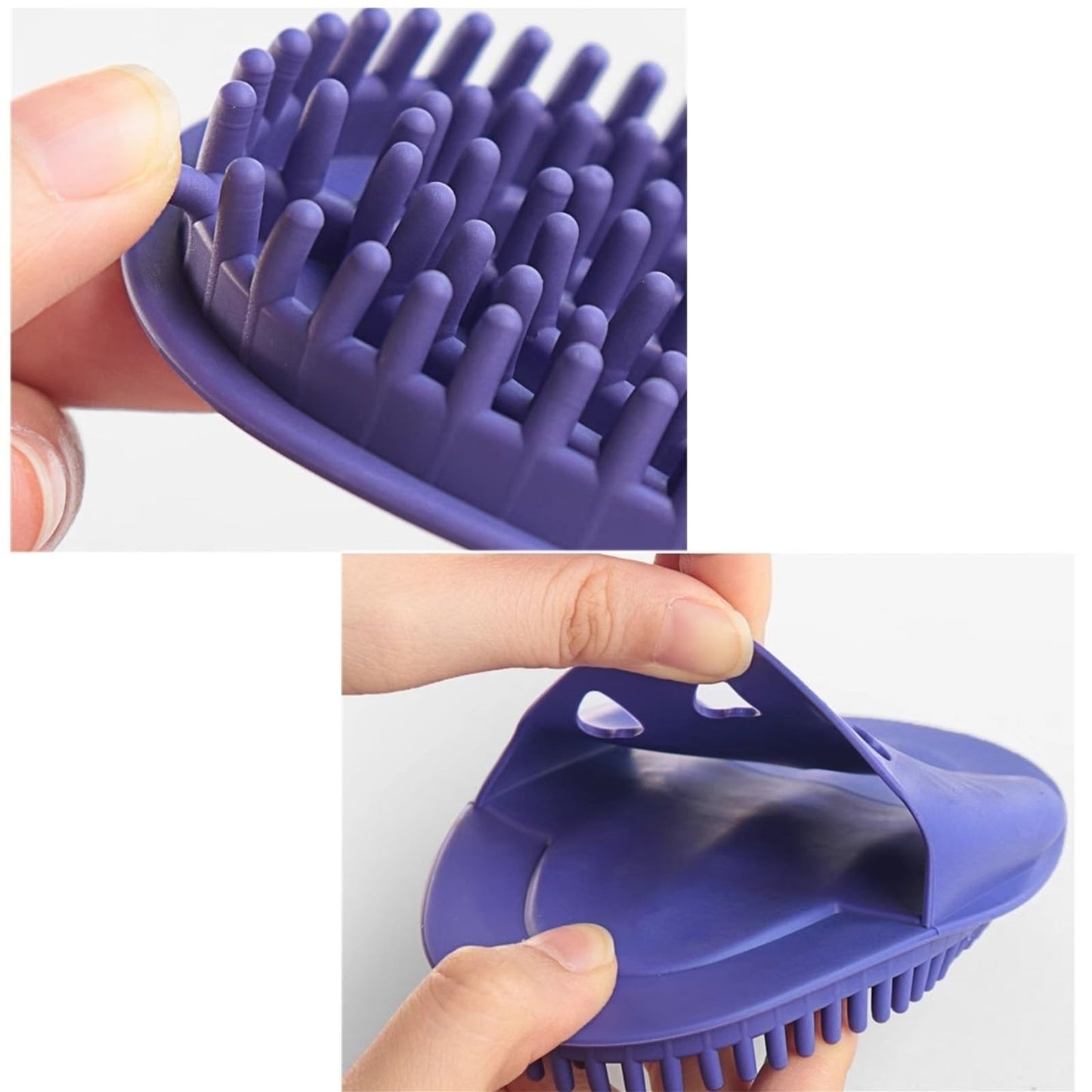 TTOBHF Silicone Meridian Pressure Brush Beauty Salon Cellulite Massage Tool Professional Massage Brush Portable Oil Brush Body Scrubber Bath(Brown) Beauty and Personal Care TTOBHF