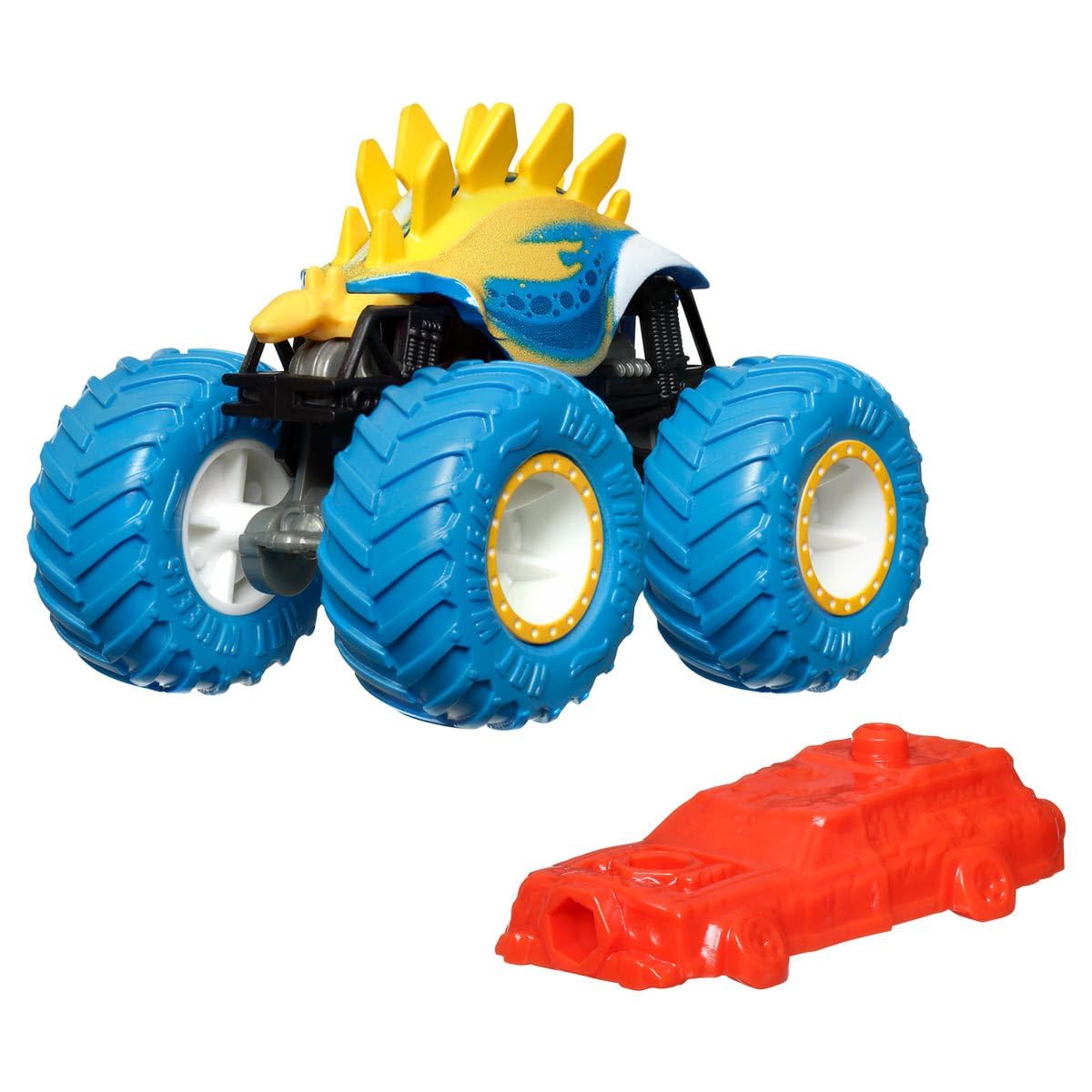 Hot Wheels Monster Trucks Motosaurus (Yellow/Blue)