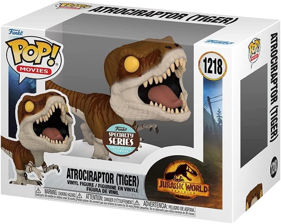 Funko Pop! Dominion: Atrociraptor (Tiger) #1218 Specialty Series Exclusive
