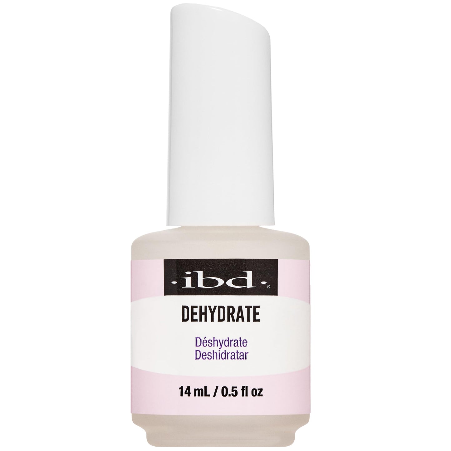 ibd Dehydrate - Nail Dehydrator for Gel & Acrylic Nails, Nail Prep Solution, Long-Lasting Adhesion & Quick-Drying Formula, 0.5 fl oz