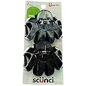 Scun Jawclip No Slip Octo Size 2ct Scunci Jaw Clip No Slip Octopus 2 Pk