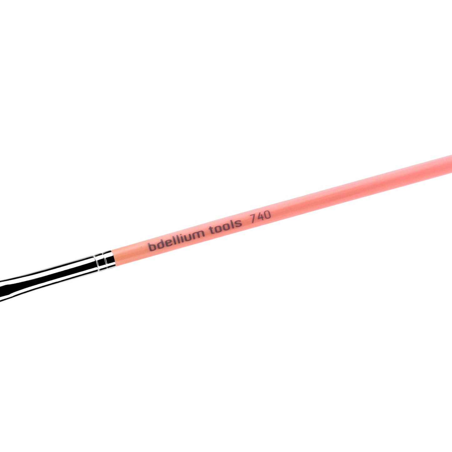Bdellium Tools Professional Makeup Brush - Pink Bambu Series 740 Sponge Applicator - With Soft Rubycell Foam, For Eyeshadow Application (Pink, 1pc)