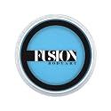 Fusion Body Art Pro Face Paint | Prime Light Blue (32gm), Professional Quality Water Activated Face and Body Paint Supplies Single Makeup Cake