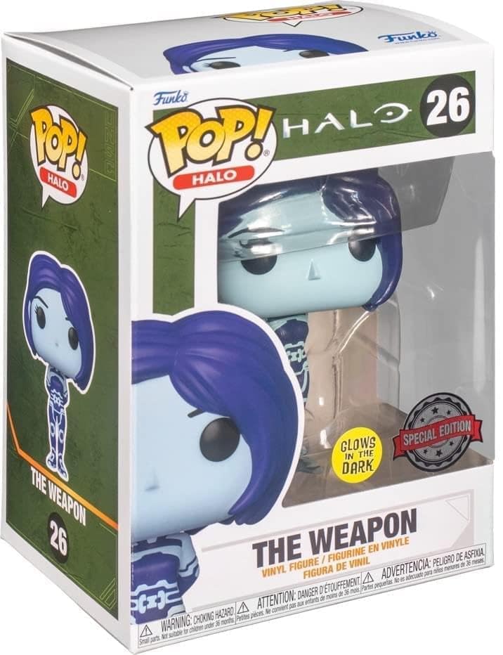 Funko Halo Infinite POP | The Weapon Glow in The Dark Exclusive