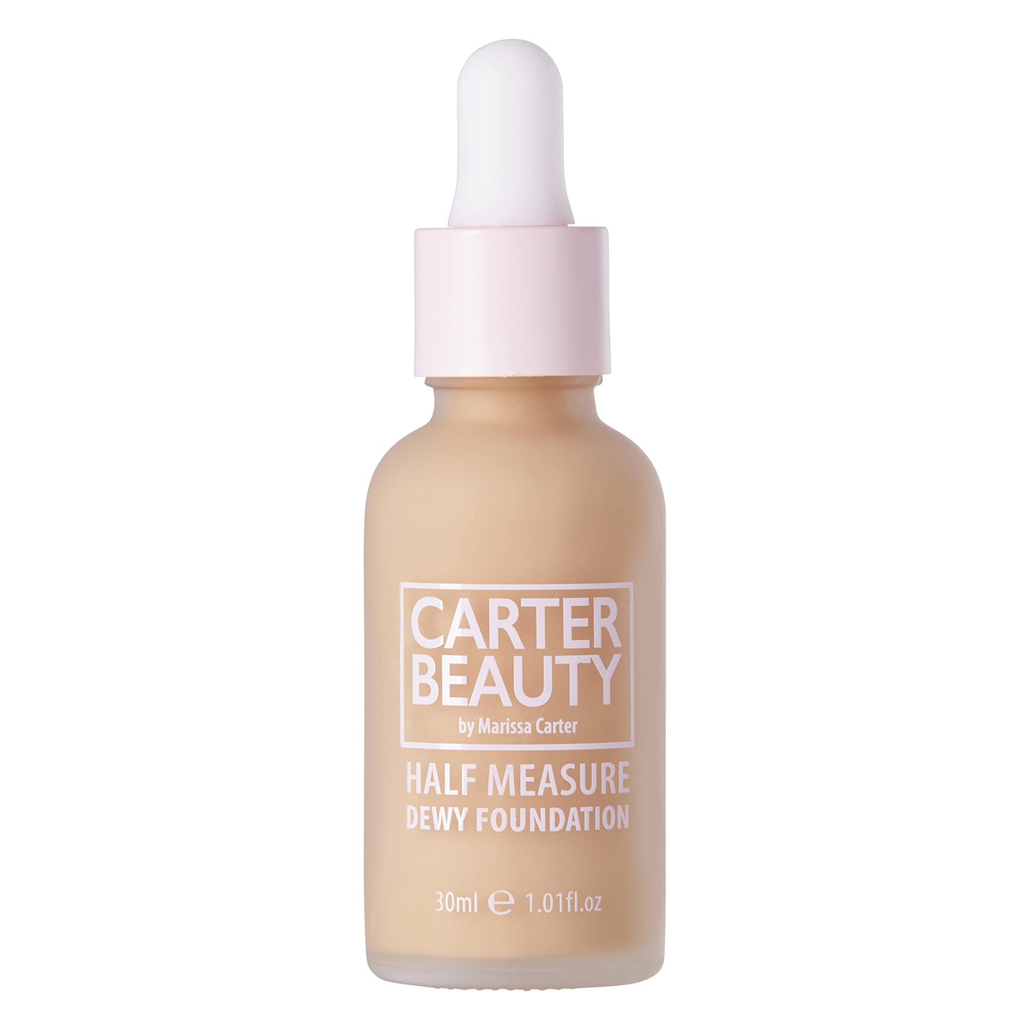 Carter Beauty By Marissa Carter Half Measure Dewy Foundation - Water-Based, Light-To-Medium Sheer Finish - Vegan And Cruelty Free, Paraben And Sulfate