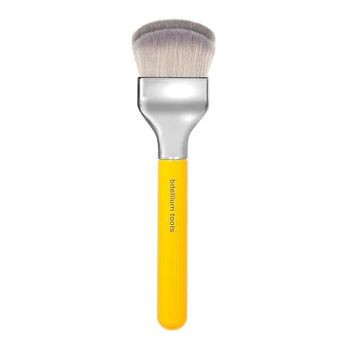 Bdellium Tools Professional Makeup Brush - Studio Series 972 Large Rounded Double Dome Blender - With Soft Synthetic Fibers, For Foundation