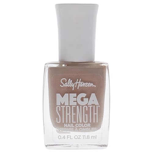 Sally Hansen Mega Strength Nail Color, Beaming With Love, .4 Fl Oz