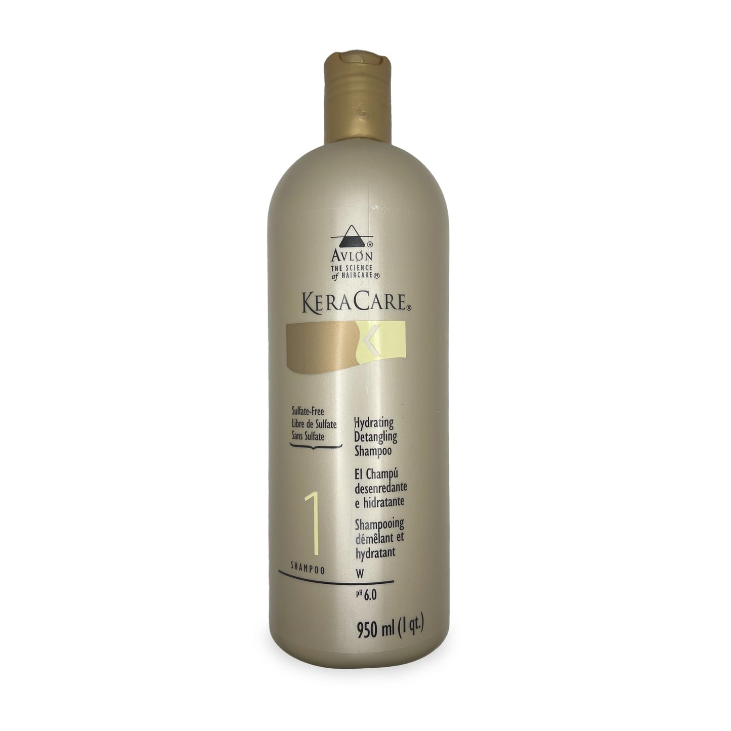 Avlon - Keracare Hydrating Detangling Shampoo 32 Ounce & Keracare Humecto Creme Conditiones 16 oz Set Combo