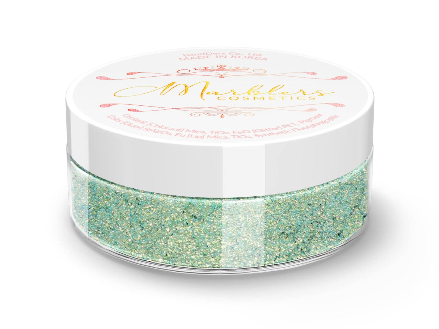 MARBLERS Chunky Natural Mica Powder [Kohi Pearl] 0.11oz (3g) | Highly Pigmented | Non-Toxic, Vegan, Cruelty-Free | Eyeshadow, Body Butter, Nail