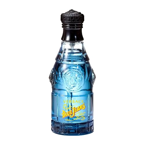 Versace Blue Jeans for Men Eau de Toilette Spray, 2.5 Ounce/75 ml