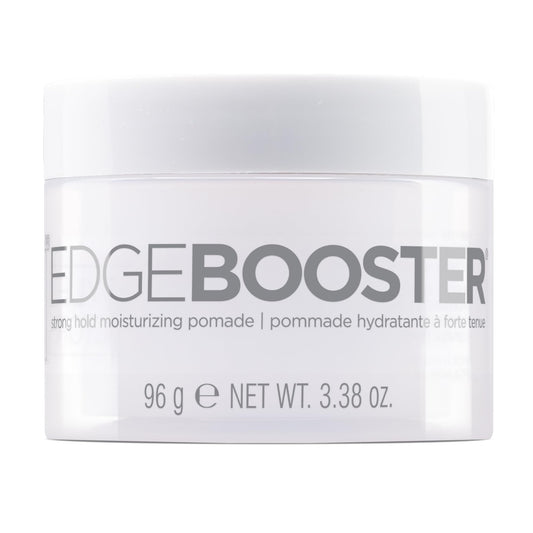 Style Factor EDGE BOOSTER Strong Hold Moisturizing Pomade - Keratin Argan & Chia Seed Oil Formulated Styling Gel for Hydration, High Shine, Edge