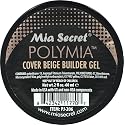 Mia Secret - 2oz POLYMIA polysilicone Gel Nail Builder - UV Led - Builder gel (Cover Beige) Beauty & Personal Care Mia Secret