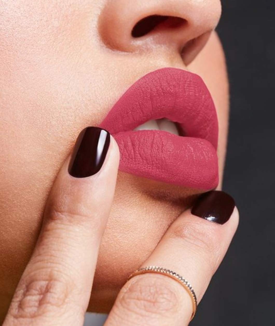 Cyzone Studio Look Intense Color Liquid Lipstick, Long-lasting, High Fixing, Color: Dusty Rose .20 oz (6ml)