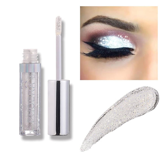 Glitter Eyeshadow，Makeup For Eyes Liquid Shimmer Sparkle Glow Light Colors Pencil Stick Shiny Long Lasting Waterproof Shining Eye Shadow Sets…