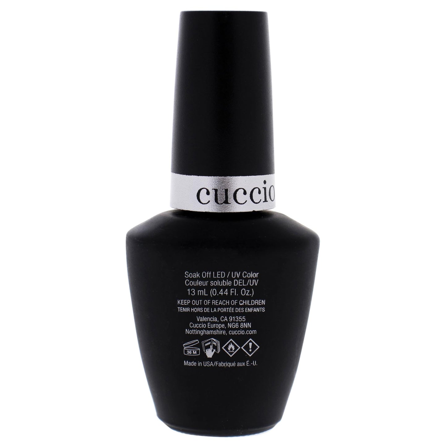 Cuccio Colour Veneer Nail Polish-Triple Pigmentation Technology-Polish No Soak Off Gel-For Manicures And Pedicures-Full Coverage-Long Lasting High