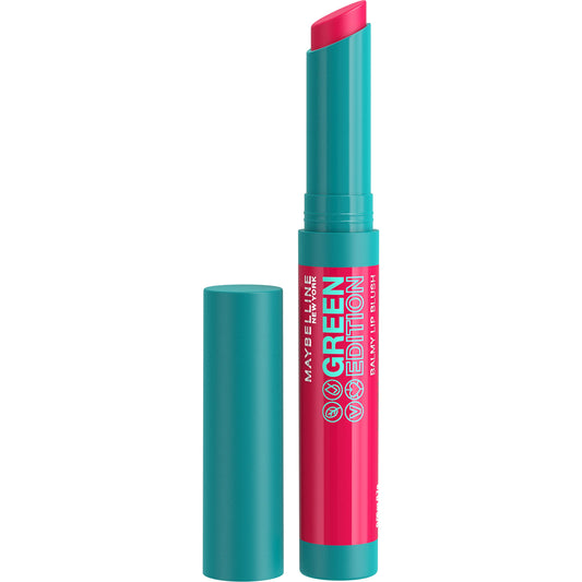 Maybelline Green Edition Balmy Lip Blush, Formulated With Mango Oil, Spring, Fuschia Pink, 1 Count Beauty & Personal Care MAYBELLINE