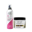 EBIN NEW YORK Braid Formula Conditioning Gel Super Hold 11oz & Setting Mousse Strengthening Shine Sweet Almond Oil 12.49oz Braid Mousse Hair Foam