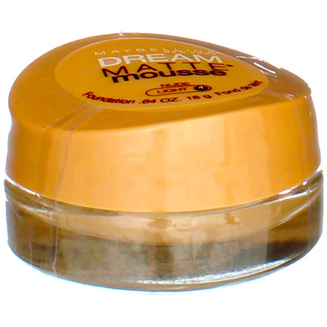 Maybelline Dream Matte Mousse Foundation, Nude [4], 0.64 oz (Pack of 3)