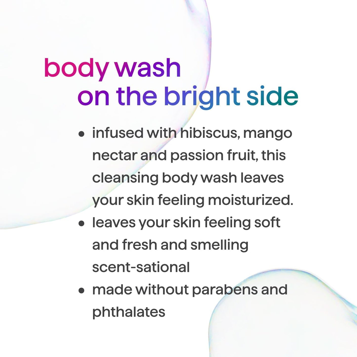 Method Body Wash, Island Mist, Hibiscus + Mango Nectar + Passion Fruit notes, 18oz