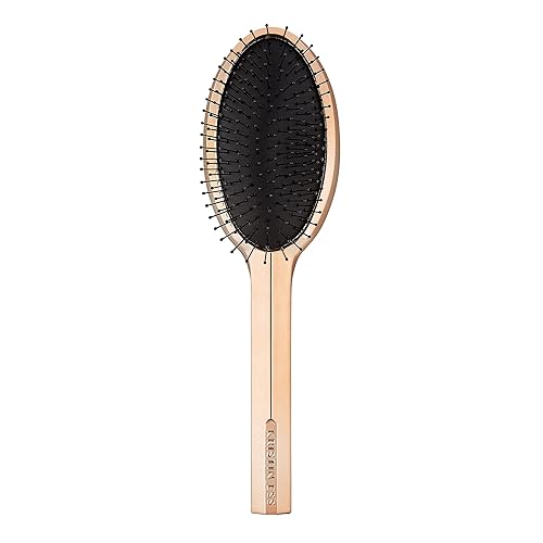 Kristin Ess Style Assist Medium Detangling Hair Brush For Thick, Thin, Straight, Curly, Wavy + All Hair Types - Detangling + Shine Boosting Salon