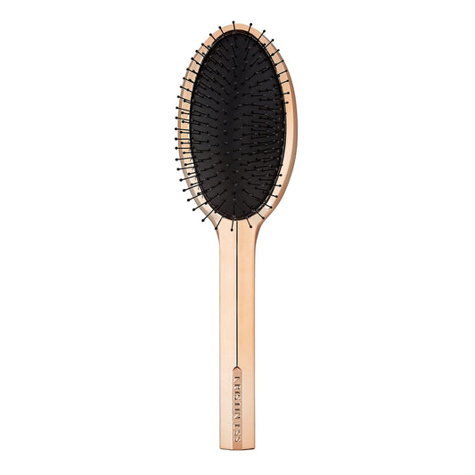 Kristin Ess Style Assist Medium Detangling Hair Brush For Thick, Thin, Straight, Curly, Wavy + All Hair Types - Detangling + Shine Boosting Salon