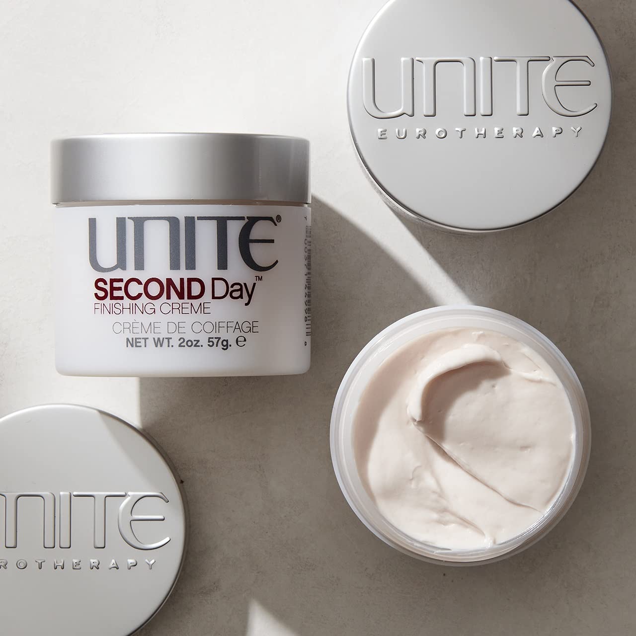UNITE Hair - SECOND Day - Texturizing Finishing Cream for Effortless, Lived-In Texture - Frizz Control, Thermal Protection - Suitable for All Hair