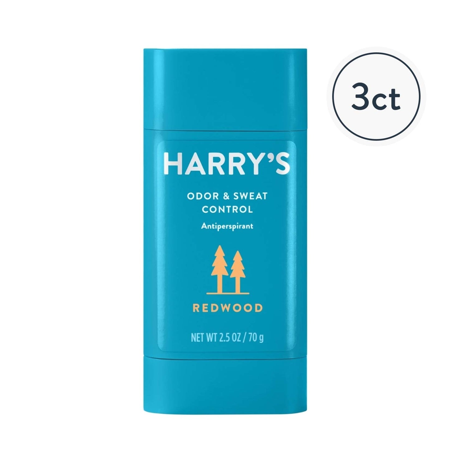 Harry's Antiperspirant Deodorant, Sweat & Odor Control Antiperspirant for Men, Redwood, 2.5 oz Pack of 3 Beauty and Personal Care Harry's