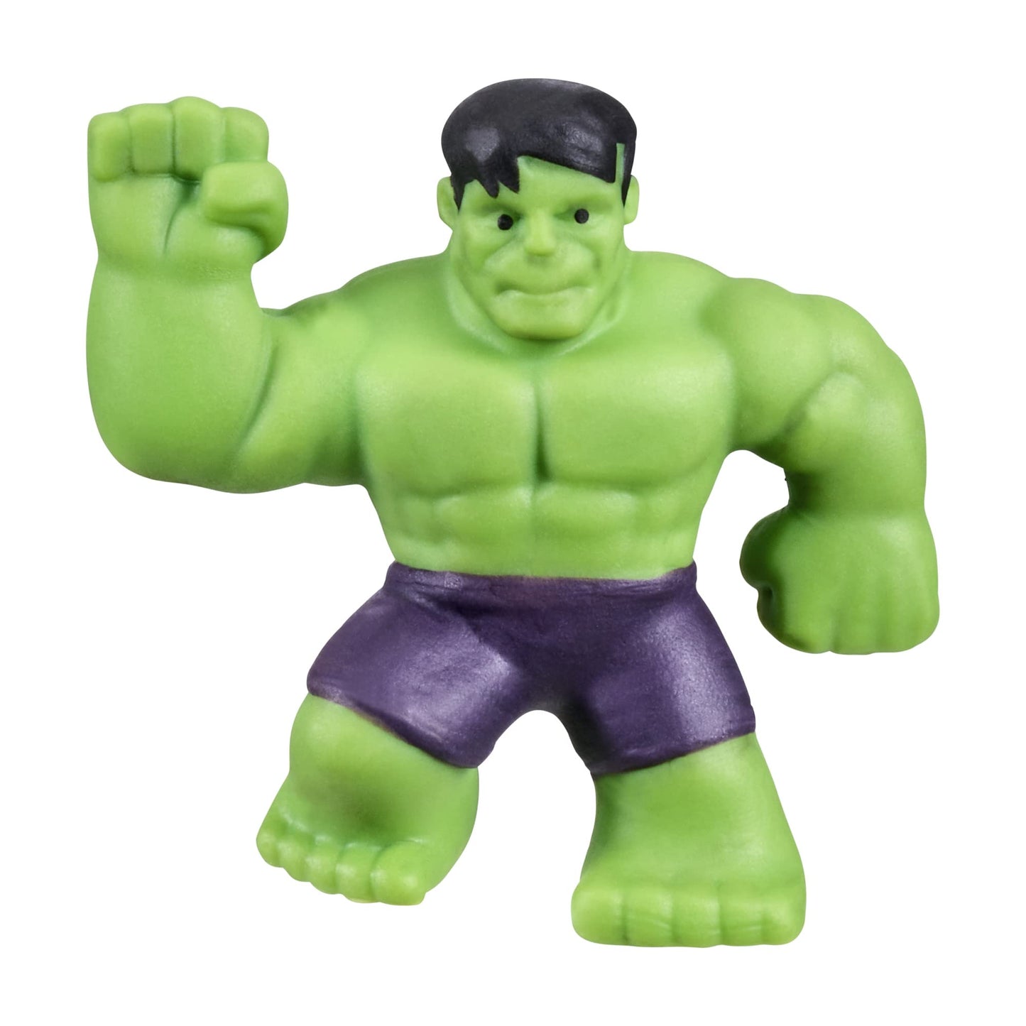Heroes of Goo Jit Zu Marvel Mega Mini 6-Pack – Squishy Stretchy Gooey Heroes: Iron Man, Spider-Man, Captain America, Hulk, Miles & Black Panther