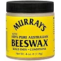 Murray's Yellow Beeswax, 4 Ounce (Pack of 3)