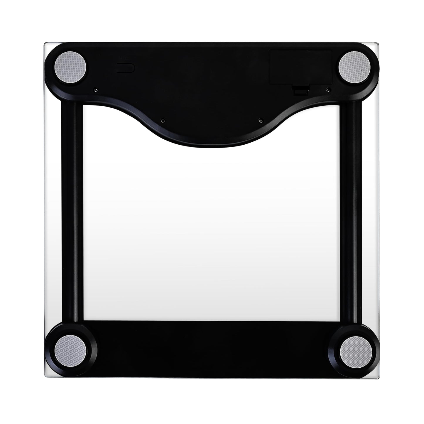 Zewa Digital Bathroom Scale | Elegant Design | Tempered Glass | Measures Up to 330 lbs / 150 Kg | Low Profile | Metric & Standard Units | Easy to Use