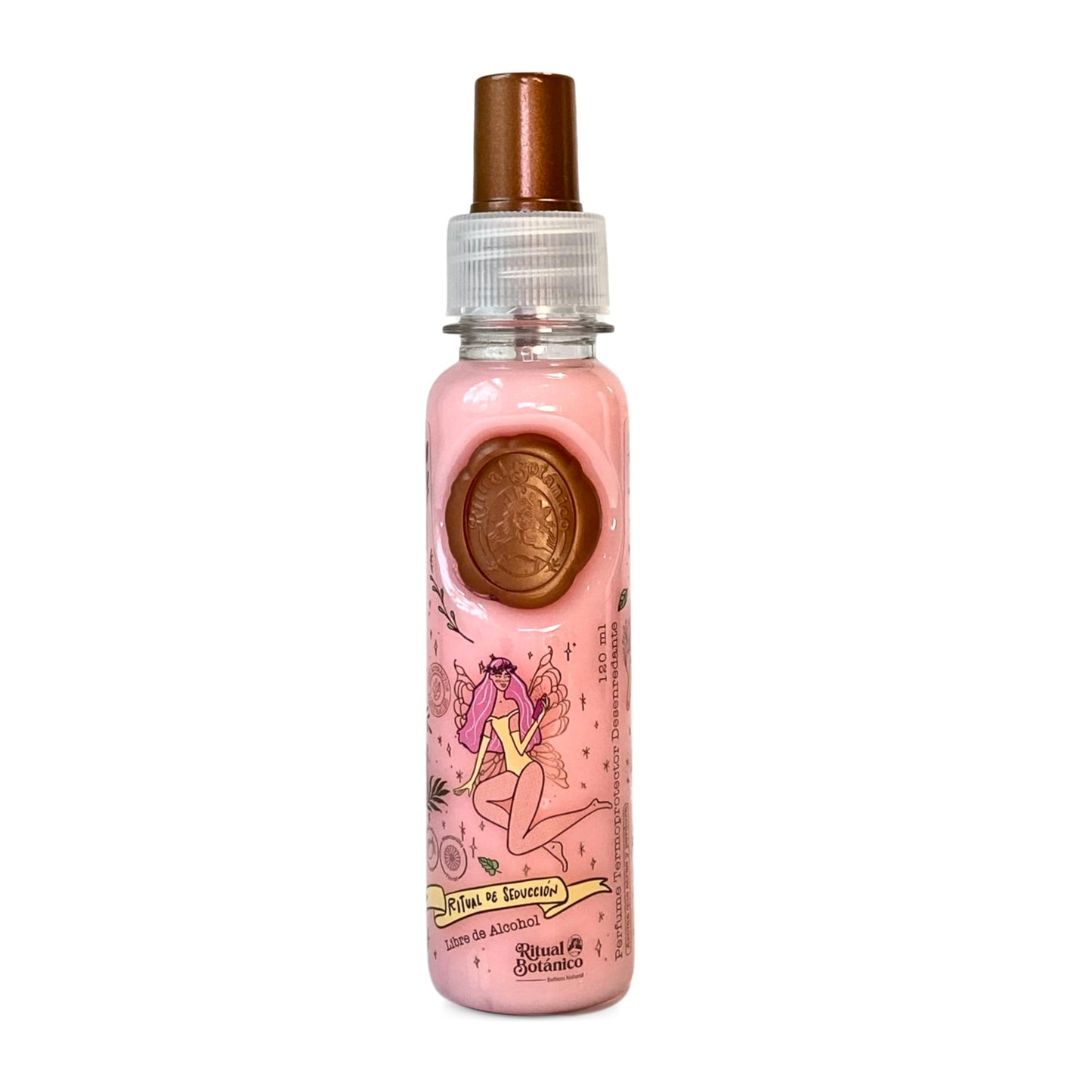 Ritual Botanico Perfume Termoprotector para Cabello, Sin Alcohol, Antifrizz, Desenredante, Proteccion solar, Con Feromonas, Aroma Seductor Frutal y