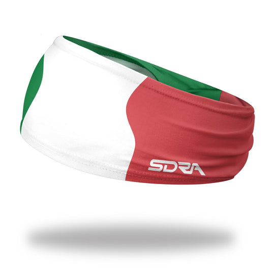 Suddora Italy Tapered Headband - for Workout, Sports, Costume and National Team Accessories