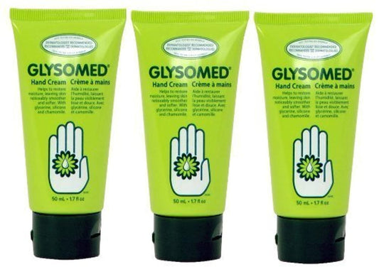 Glysomed Hand Cream Trio Pack (3 x Glysomed Hand Cream Mini Travel Size Tube 50mL / 1.7 fl oz) Beauty & Personal Care Glysomed