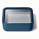 Caraway Glass Food Storage - 10 Cup Glass Container - Ceramic Coated Food Container - Non Stick Lunch Box with Lids - Dishwasher, Oven, & Microwave…