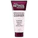 LIVAURA Retinol Anti-Aging Gel Cleanser - Gently Cleans Impurities From Pores & Exfoliates for Soft, Smooth Skin - Antioxidant-Rich Micro-Beads w